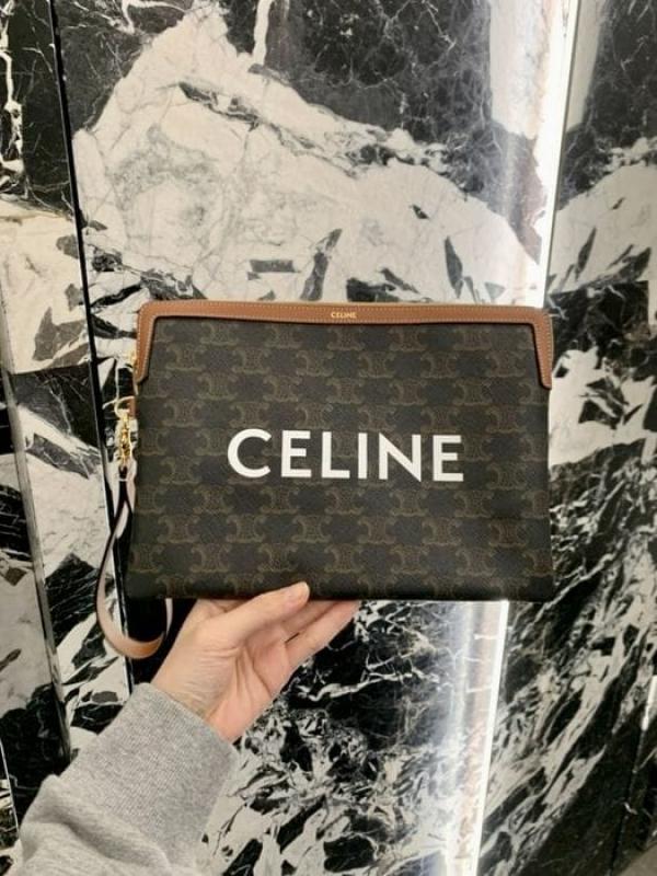 Celine_paris UniSex Messenger Pouch With Holder Ogbox Etc