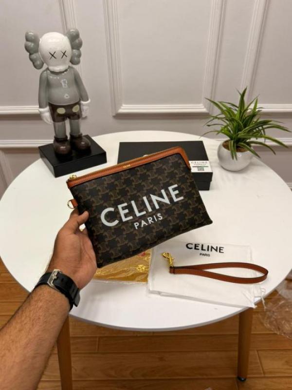 Celine_paris UniSex Messenger Pouch With Holder Ogbox Etc