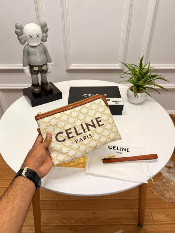 Celine_paris UniSex Messenger Pouch With Holder Ogbox Etc