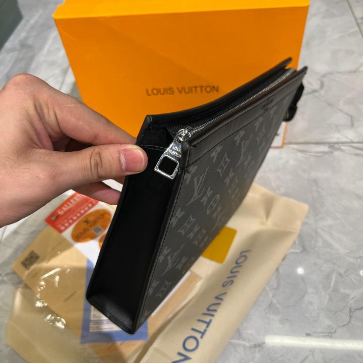 Loui_s vuitton voyage mm leather messenger pouch with ogbox bills etc