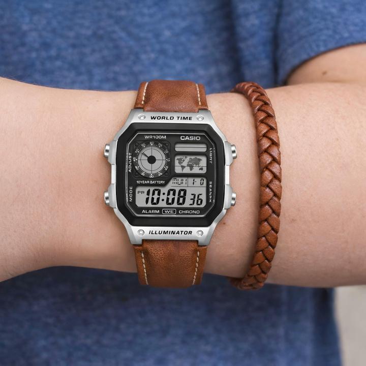 Casio AE-1200 Illuminator - J1231 World Time