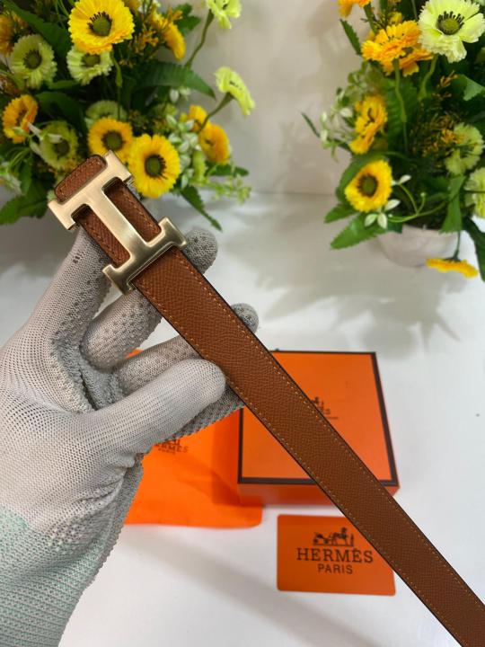 HERME_S LADIES PREMIUM BELT WID OG BOX ETC 286