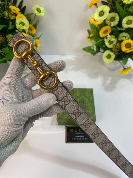 GUCC_I LADIES PREMIUM BELT WID OG BOX ETC 345