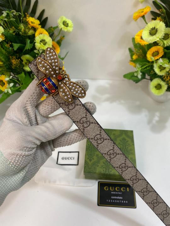GUCC_I LADIES PREMIUM BELT WID OG BOX ETC 346