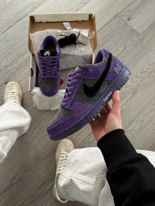 nikee supreme 94 x sb dunk low ink iron grey