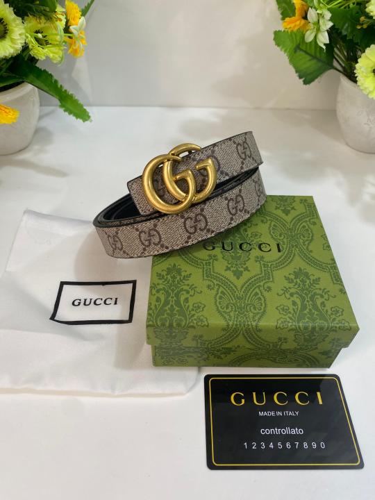 GUCC_I LADIES PREMIUM BELT WID OG BOX ETC 348