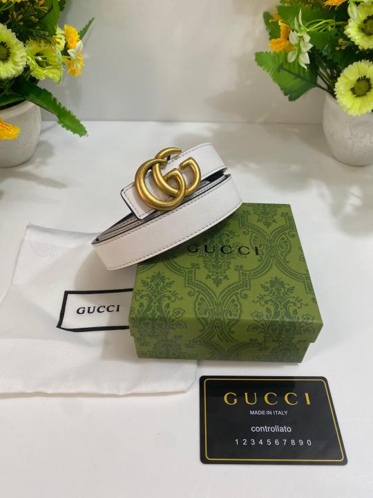 GUCC_I LADIES PREMIUM BELT WID OG BOX ETC 350