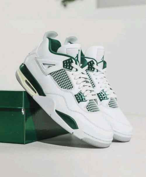 Jordan Retro 4 OXIDISED GREEN SEMI UA