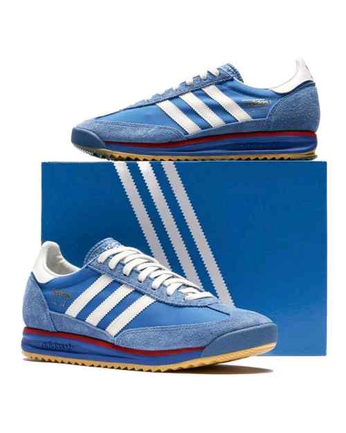 adidass sl 72 rs blue scarlet