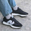 Neww Balance 327  Moonbeam Black White