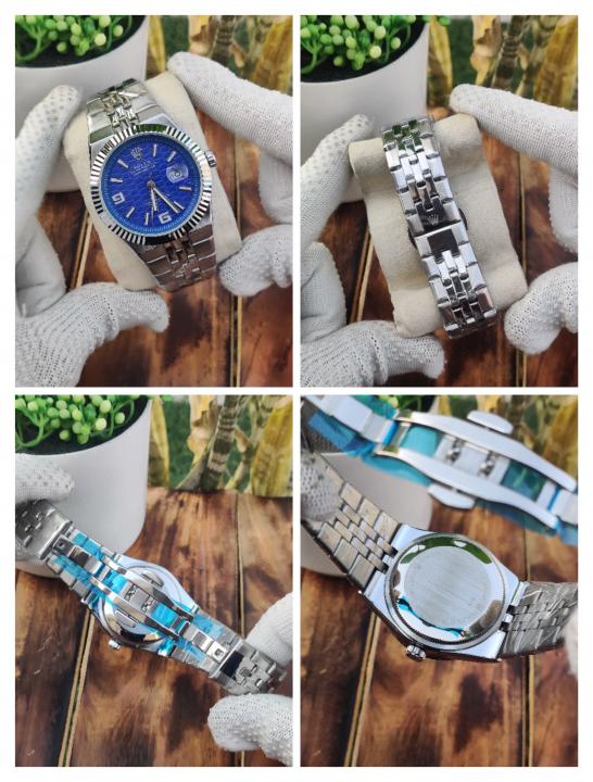Role X Land Dweller Silver Blue Dial AT418