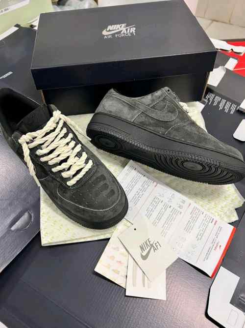 nikeee airforce 1 low grey white