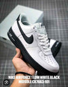 Nikee AirForce 1 Low WHITE BLACK SOLE