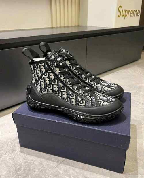 Diorr B28 High Black Beige
