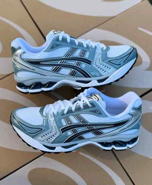 asicsss Gel Kayano 14 White Fjord Grey