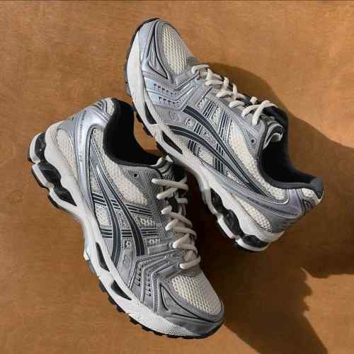 asicsss Gel Kayano 14 White Fjord Grey