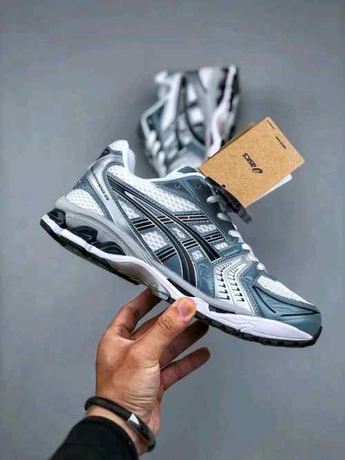 asicsss Gel Kayano 14 White Fjord Grey