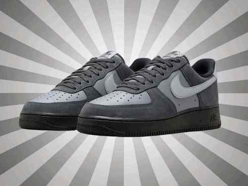 nikee Airforce 1 WOLF GREY ANTHRACITE