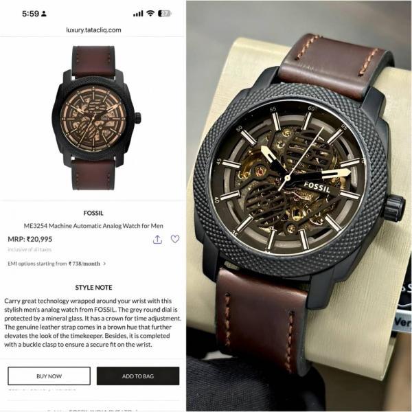 FOSSII_L BRONSON ME3218 WATCH