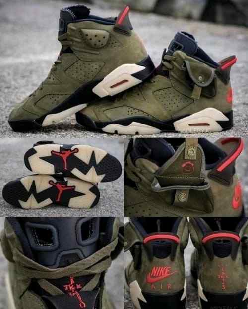 Jordan Retro 6 Travis Scott X Cactus semi ua