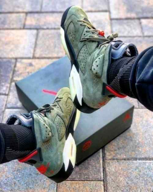 Jordan Retro 6 Travis Scott X Cactus semi ua