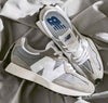 new balancee 327 GREY WHITE