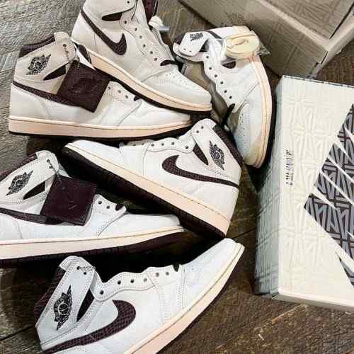 NIKEE AIR JORDAN 1 RETRO HIGH OG A MA MANIERE SEMI UA