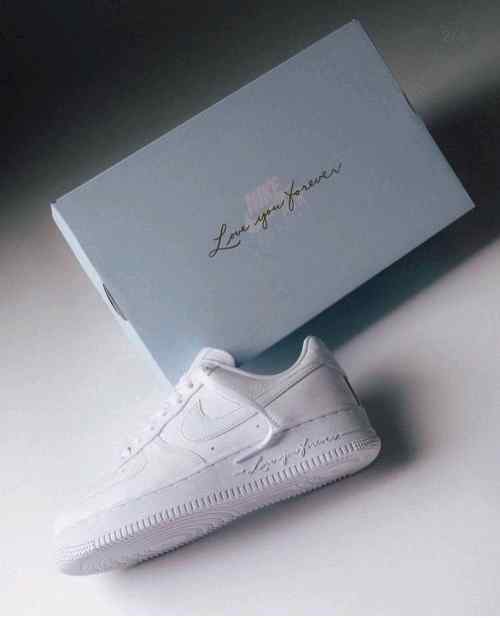 Nocta X Nikee Airforce 1 Low Certified Lover Boy Triple White