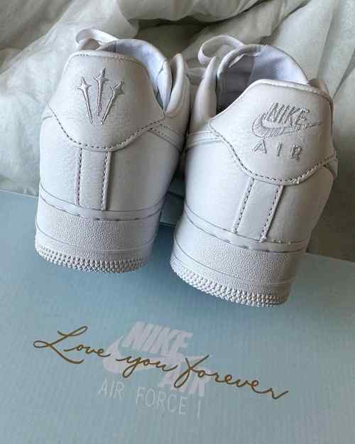 Nocta X Nikee Airforce 1 Low Certified Lover Boy Triple White