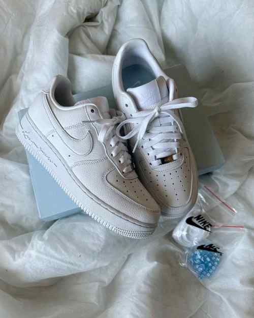 Nocta X Nikee Airforce 1 Low Certified Lover Boy Triple White