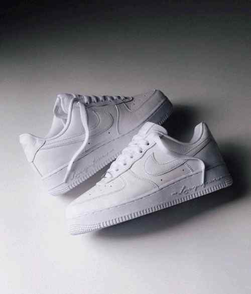 Nocta X Nikee Airforce 1 Low Certified Lover Boy Triple White