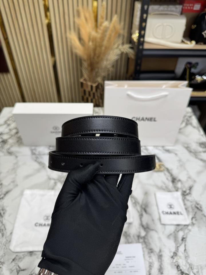 Chanel_Premium_Double_Buckle_Belt_Combo_With_Dust_Bag_And_Dust_Bag_Including_CarryBag_(C08-Black)