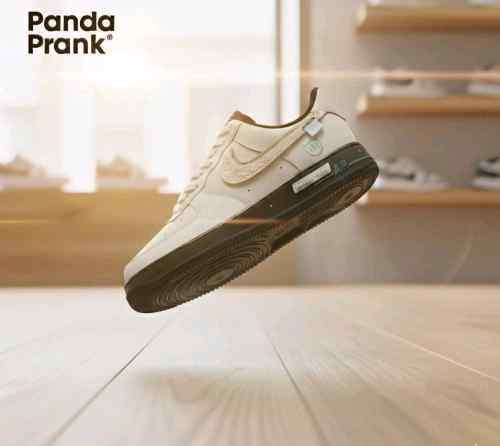 Nikee Airforce 1 X Panda Prank Spritiual Charm