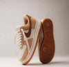 Nikee Airforce 1 vachetta tan suede quality