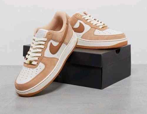 Nikee Airforce 1 vachetta tan suede quality