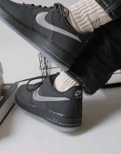 Nikee Airforce 1 Low GS Anthracite