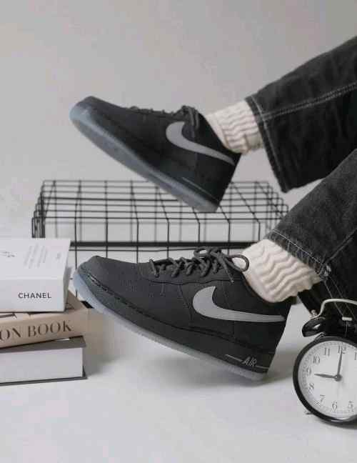 Nikee Airforce 1 Low GS Anthracite