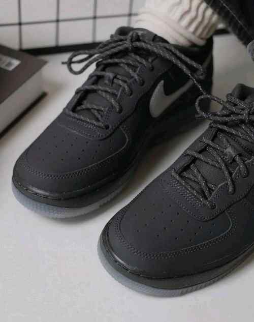 Nikee Airforce 1 Low GS Anthracite