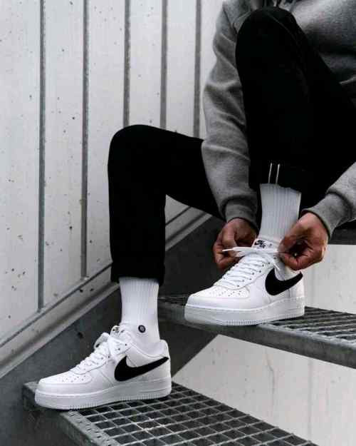 Nikee airforce 1 an20 white black swoosh