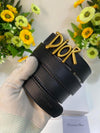 CD DIO_R LADIES BELT WID OG BOX CARD & DUST BAG 358