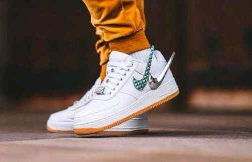 nikee travis scott x airforce 1 sail semi ua