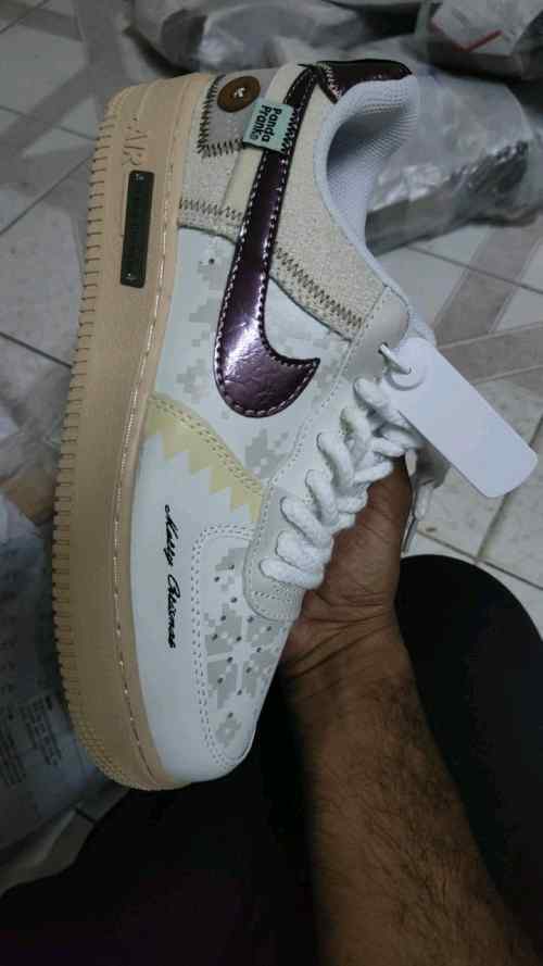 Nikee Airforce 1 x Panda Prank Fog Wrapped