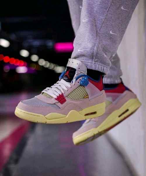 Air Jordan Retro 4 x Union LA x Guava Ice