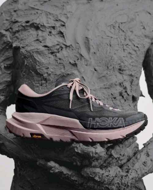 Hoka Mafate X Trail Runners Grey
