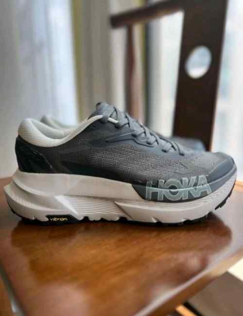 Hoka Mafate X Trail Runners Grey