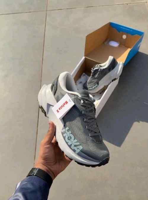 Hoka Mafate X Trail Runners Grey