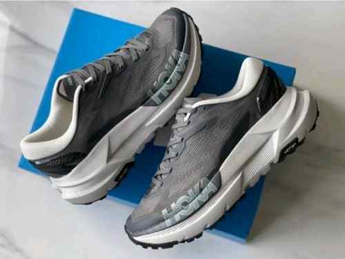 Hoka Mafate X Trail Runners Grey