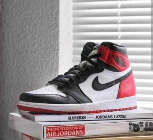 jordan retro 1 high black toe semi ua