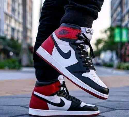 jordan retro 1 high black toe semi ua