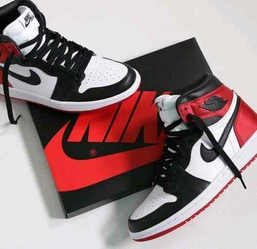 jordan retro 1 high black toe semi ua